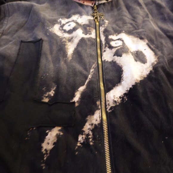 UNISEX Drop Dead "No Longer Human" Junji Ito Jacket Sz M NEW WITHOUT TAGS - Picture 7 of 10